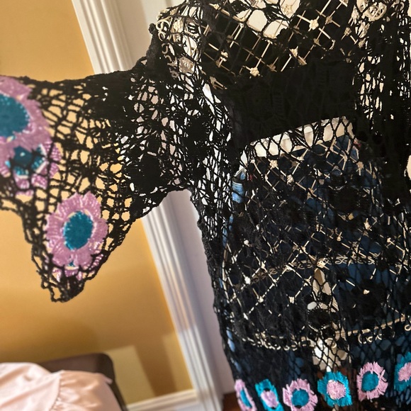 crocheted jacket from DEE DEE collection medium or large size - Picture 2 of 16